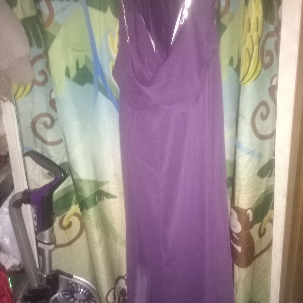 Elegant Purple Prom Dress
